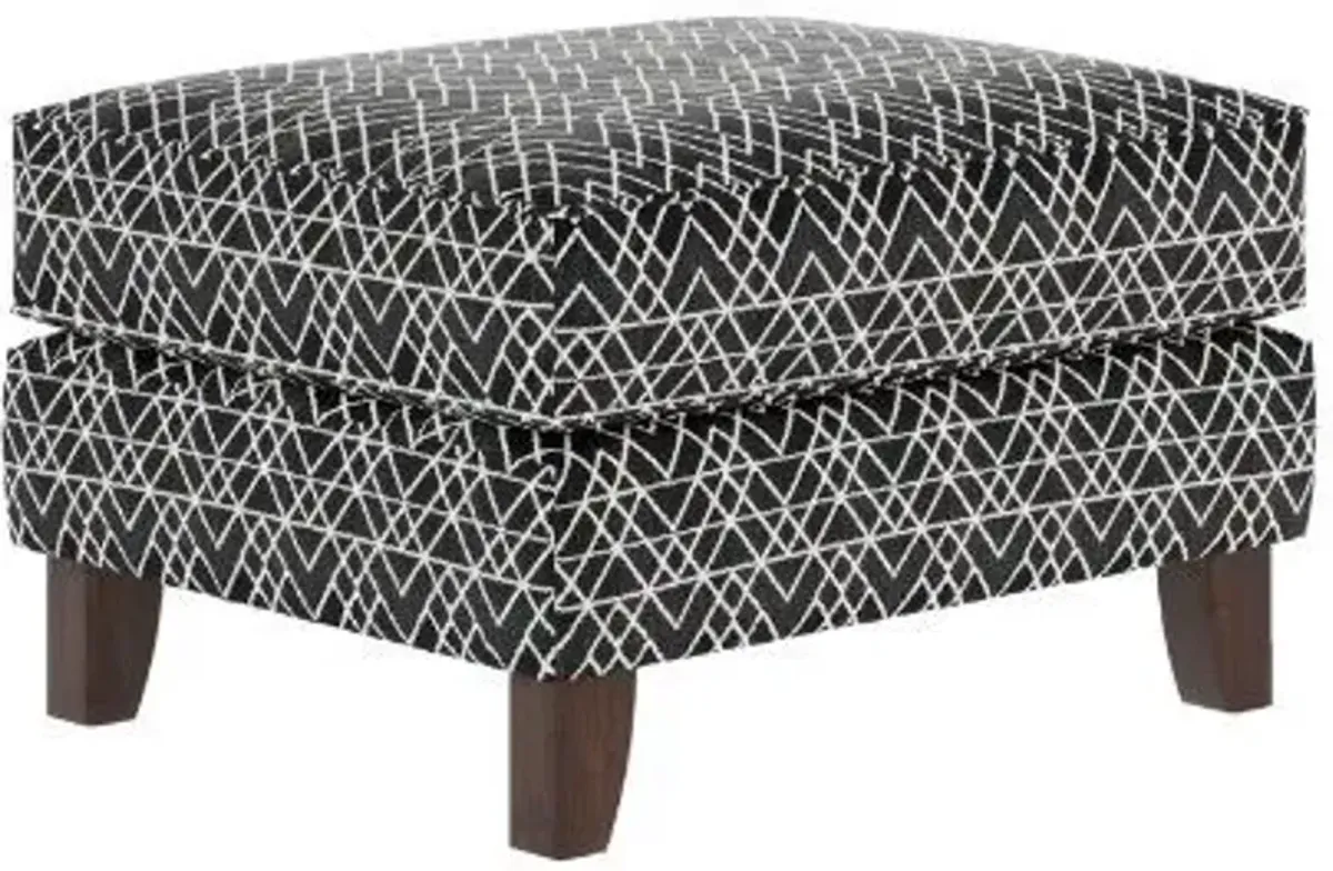 Fusion Popstitch Shell Hyphenony Cocktail Ottoman