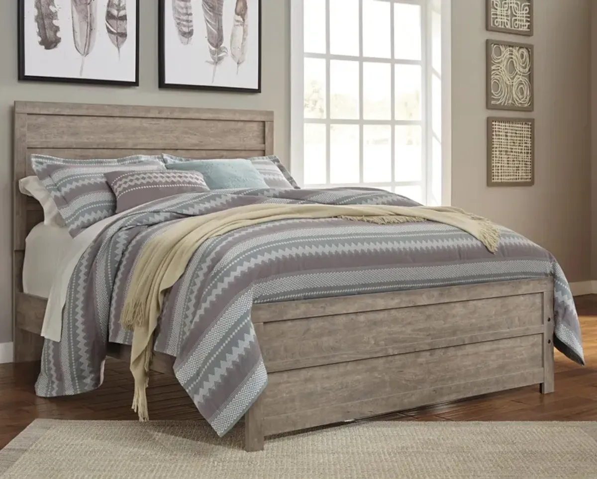 Ashley Culverbach Gray Queen Panel Bed