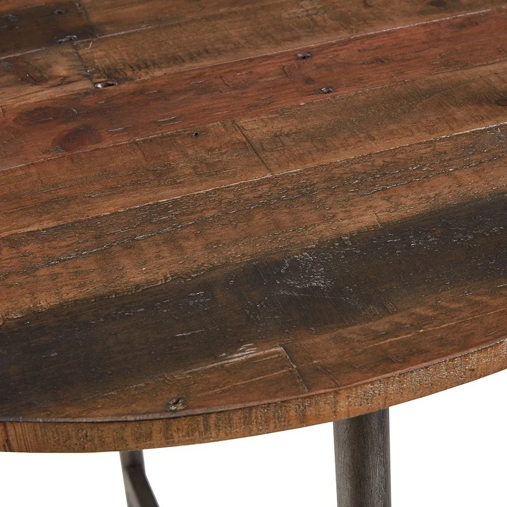 INK+IVY LIGHT BROWN RENU BAR TABLE