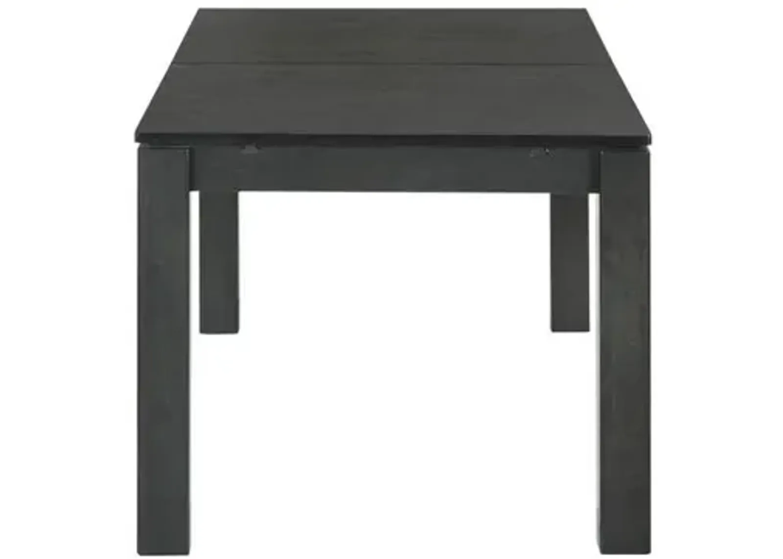 Coaster Jakob Rectangular 83 Inch Extension Leaf Dining Table Black