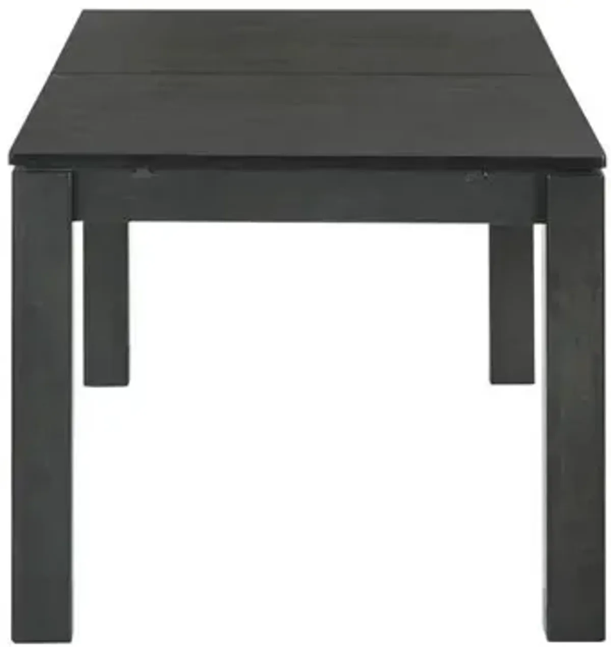 Coaster Jakob Rectangular 83 Inch Extension Leaf Dining Table Black