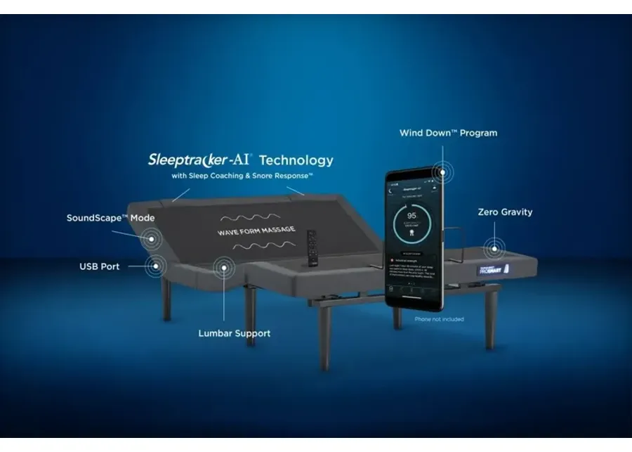 KING - TEMPUR ERGO PROSMART ADJUSTABLE BASE