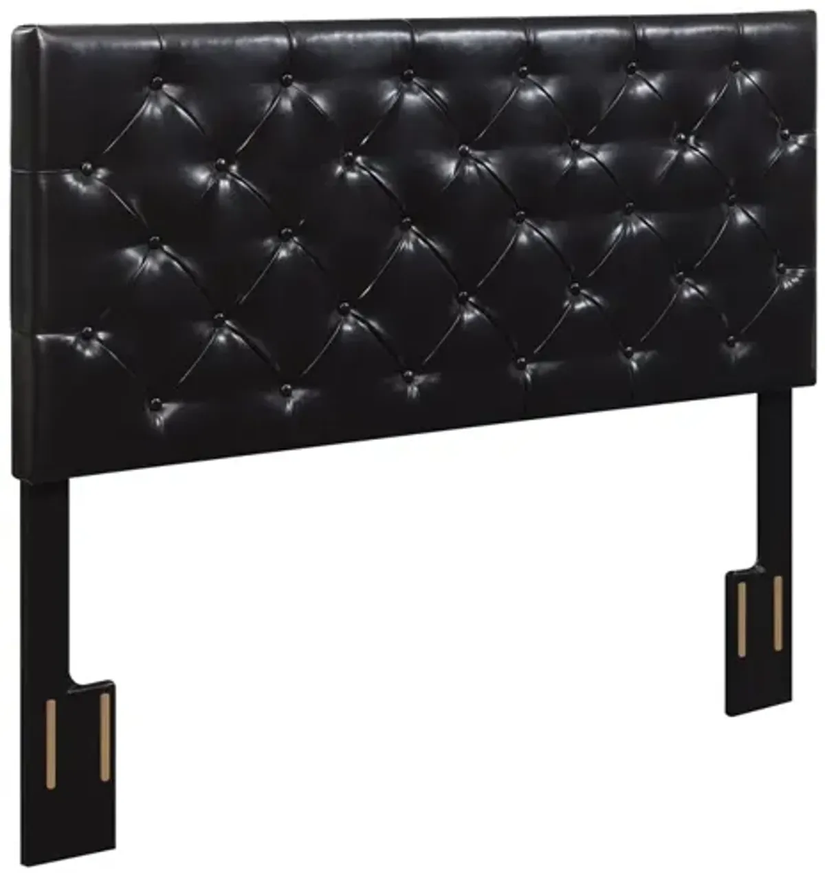 Steve Silver Kassel Chocolate Leatherette Queen Headboard