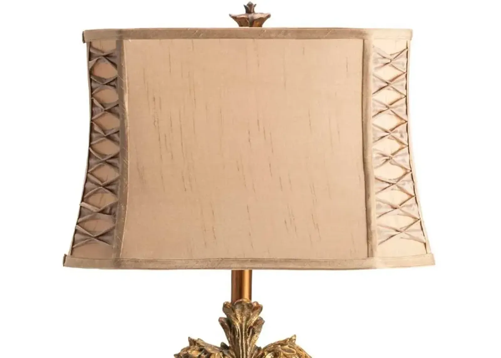 Crestview Aria Antique Gold Table Lamp