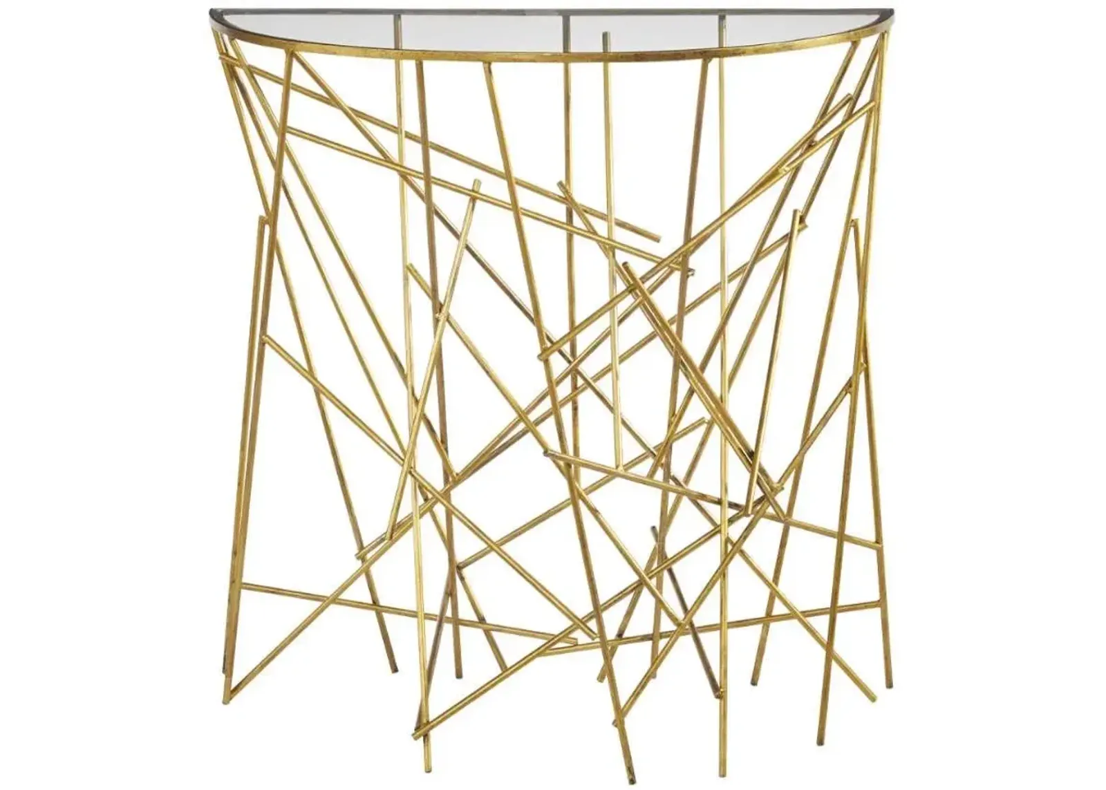 Uttermost Philosopher Gold Console Table