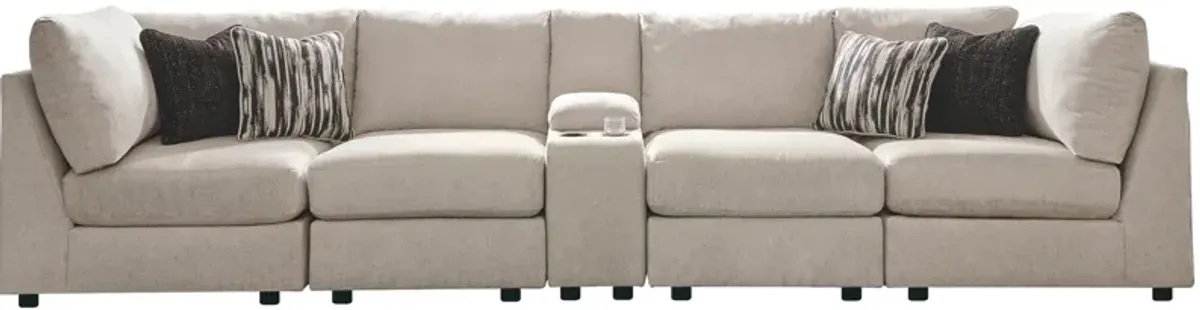 Ashley Kellway 5-Piece Console Sectional Bisque