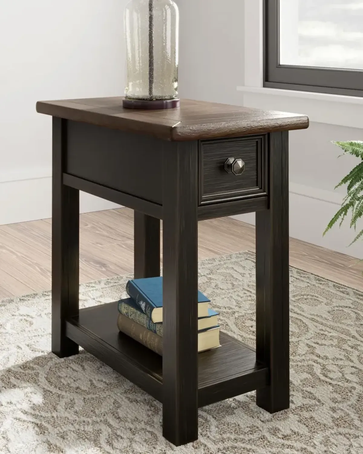 Ashley Tyler Creek Two-Tone End Table