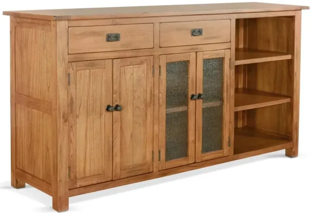 Sunny Designs Sedona Rustic Oak 80 Inch Buffet