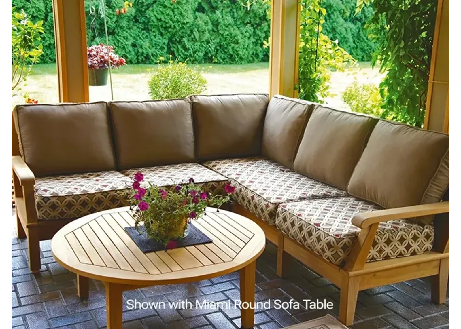 Royal Teak Miami Outdoor Sectional Insert