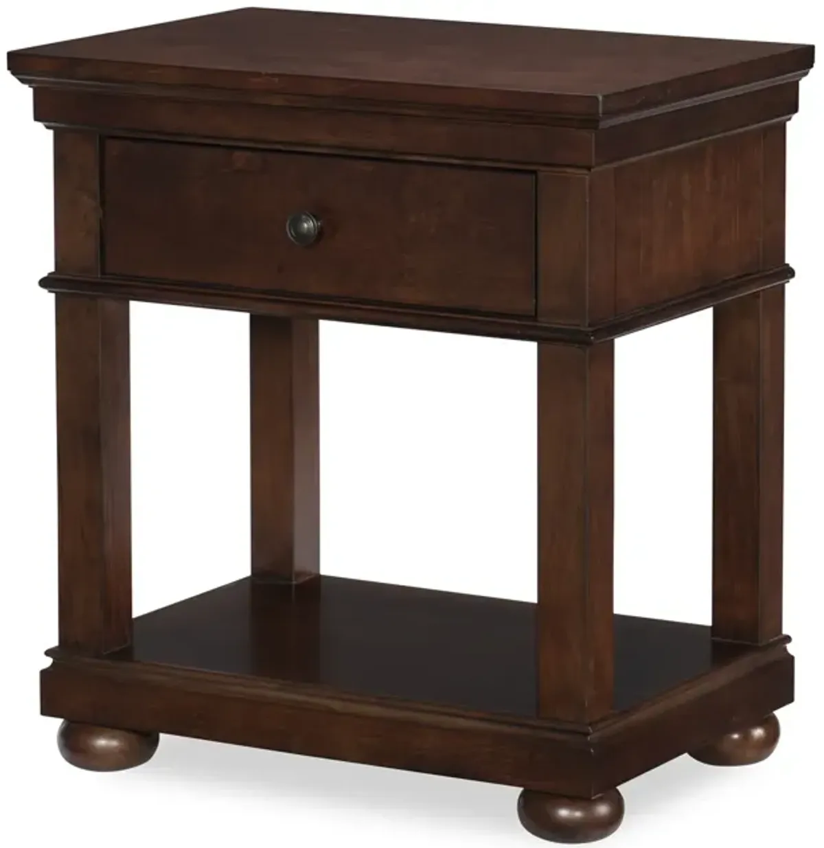 Legacy Classic Canterbury Cherry Open Nightstand Cherry Finish