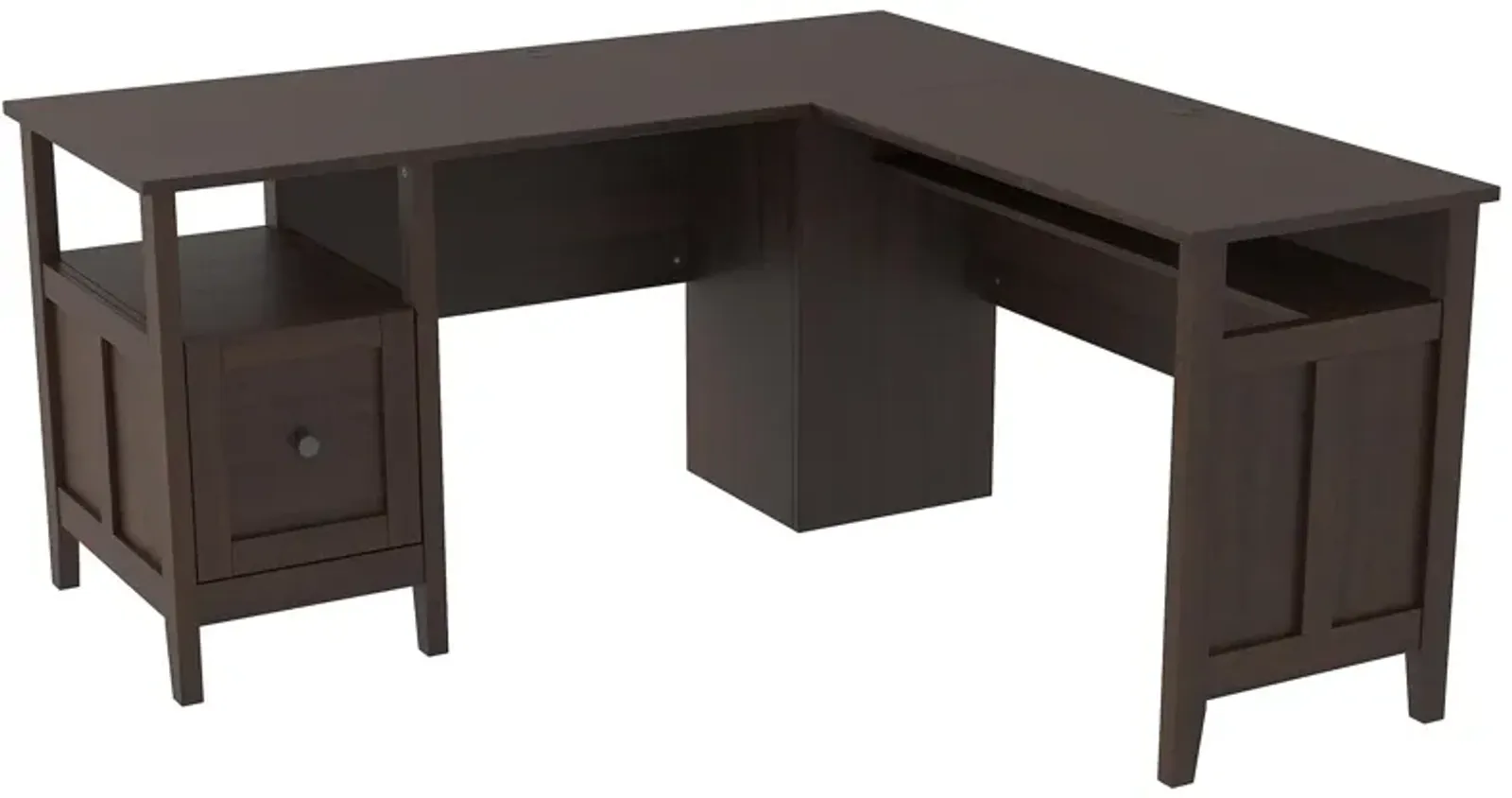 Ashley Camiburg 2-Piece Warm Brown Home Office Desk