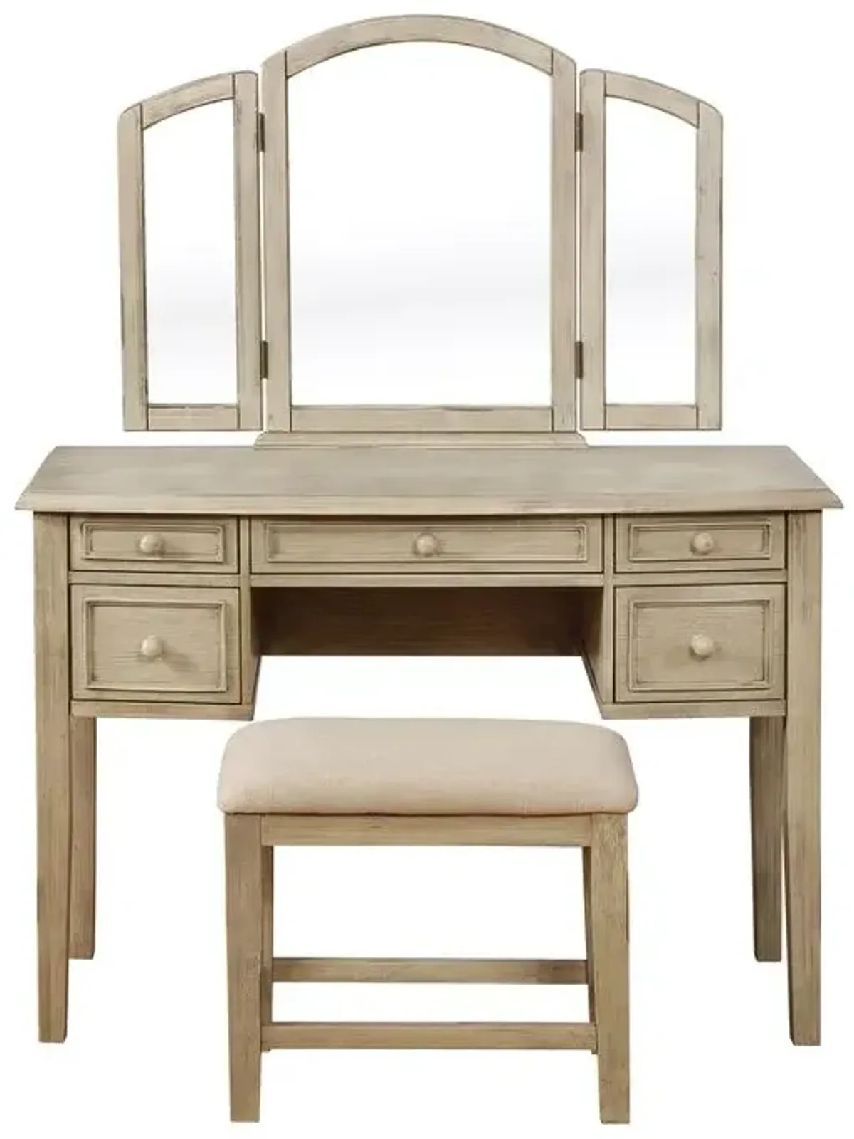 Powell Kara Vanity & Stool