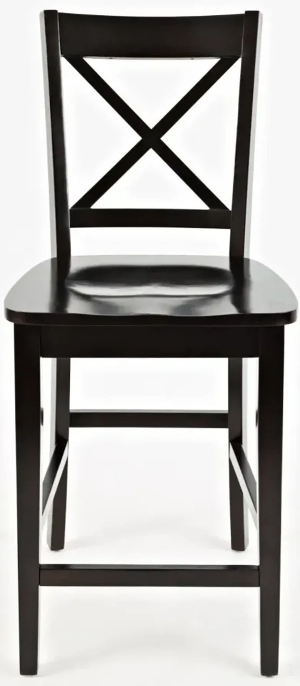 Jofran Simplicity X-Back Stool Espresso