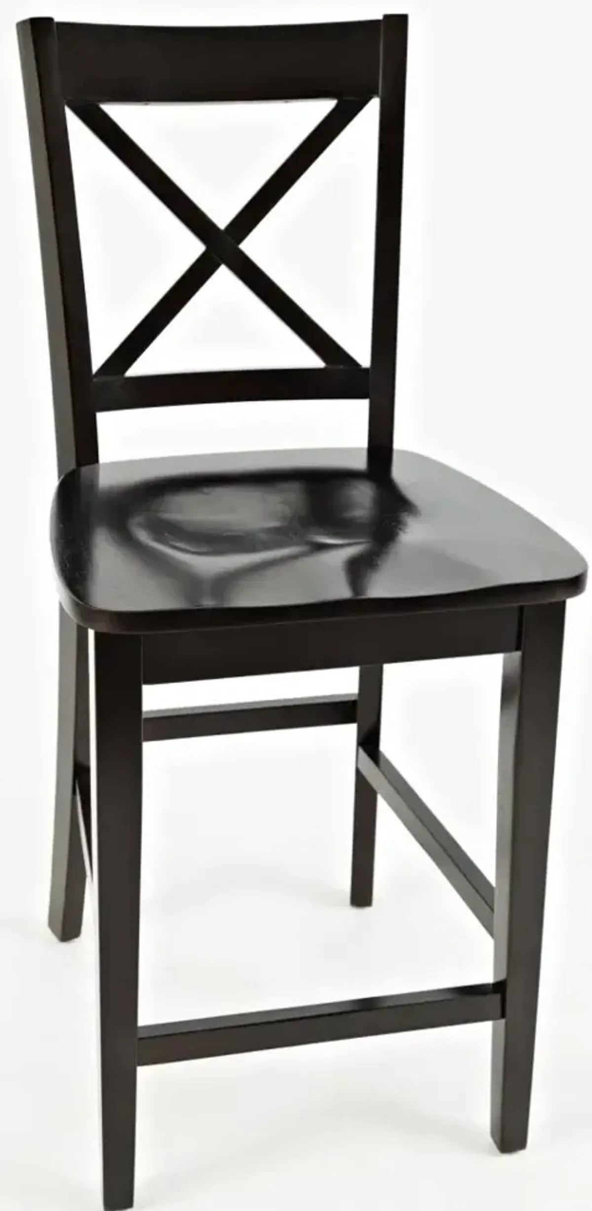 Jofran Simplicity X-Back Stool Espresso