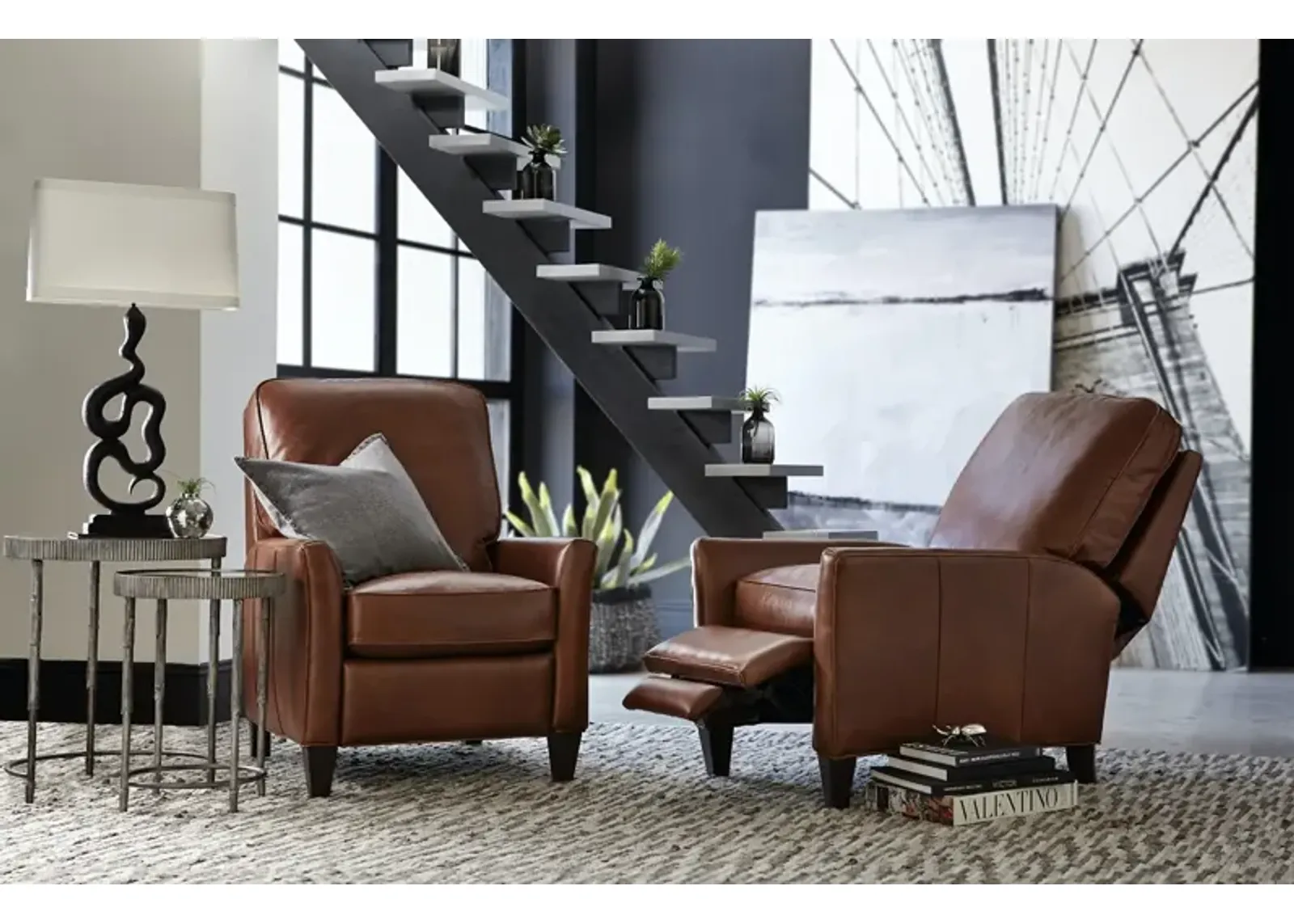 Hooker Furniture Shasta Leather Recliner Chair