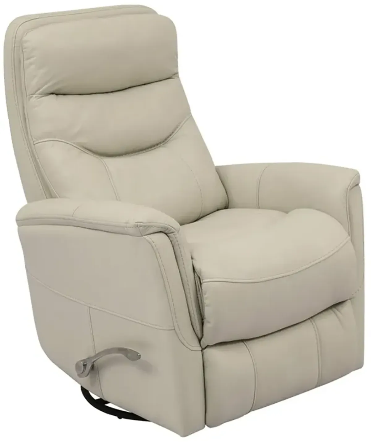 Parker House Gemini Glider Recliner in Ivory