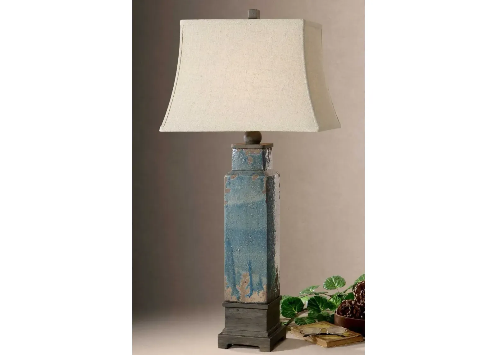 Uttermost Soprana Blue Table Lamp