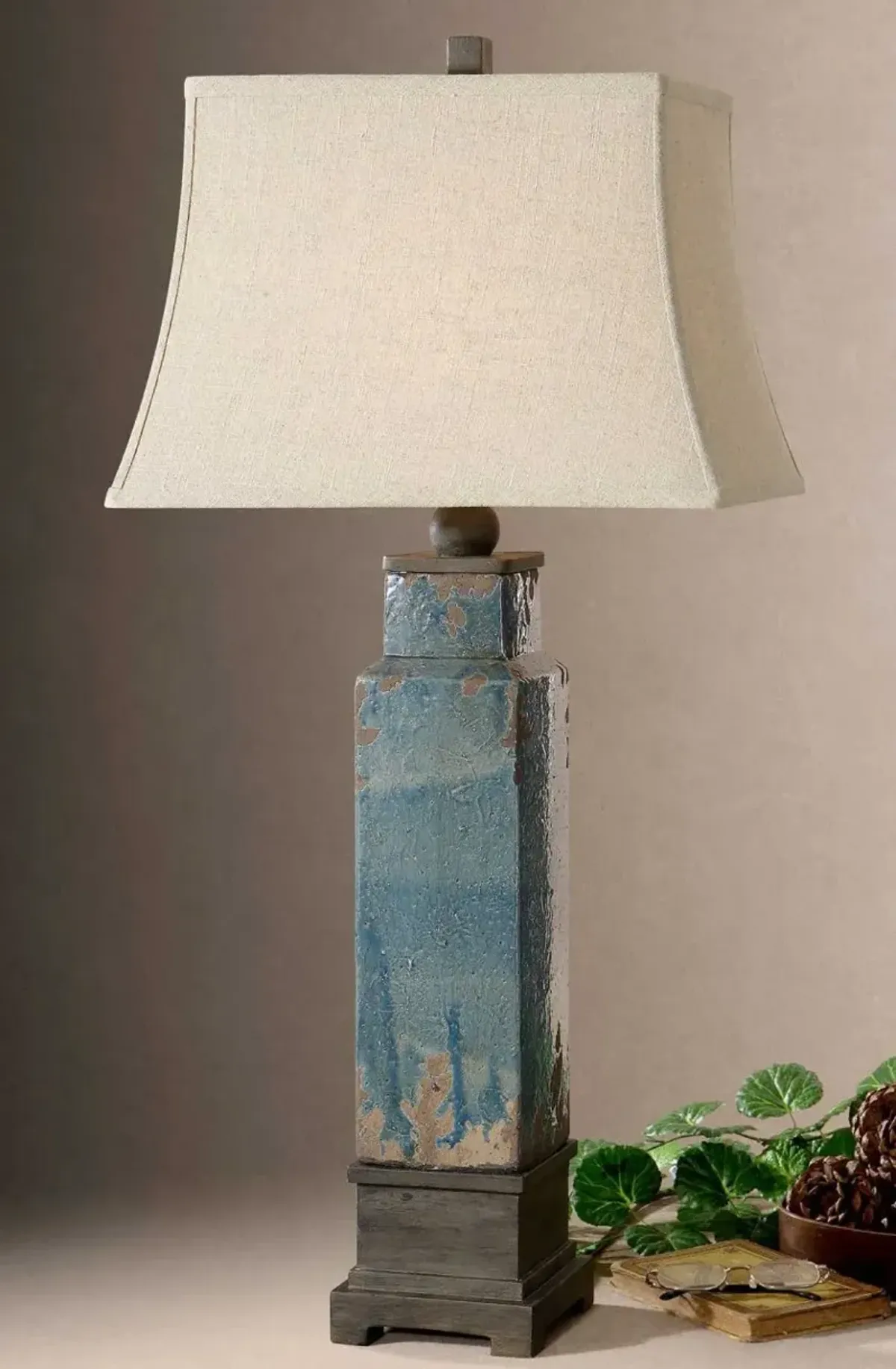 Uttermost Soprana Blue Table Lamp