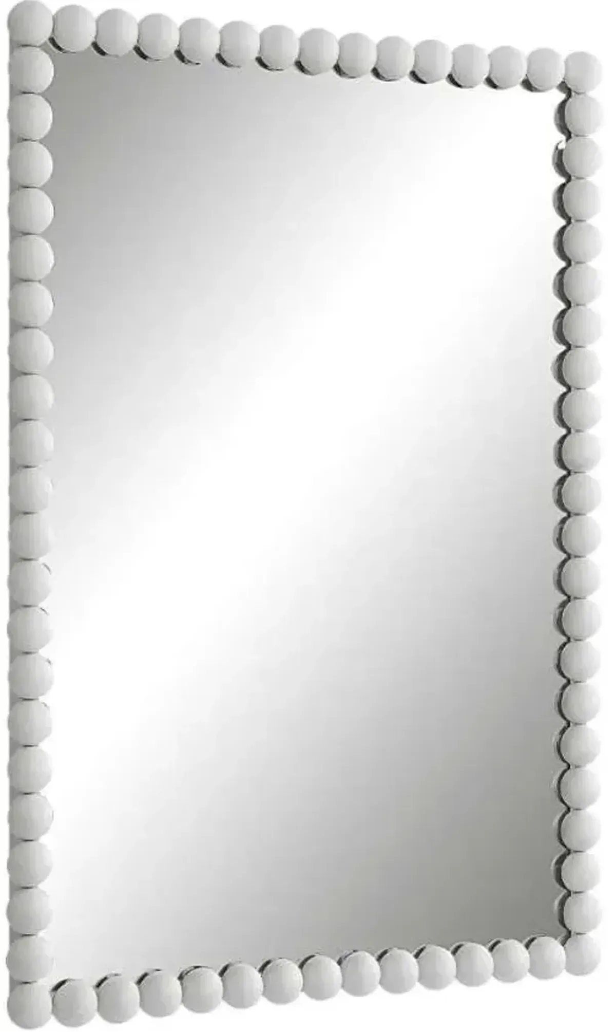 Uttermost Serna White Vanity Mirror