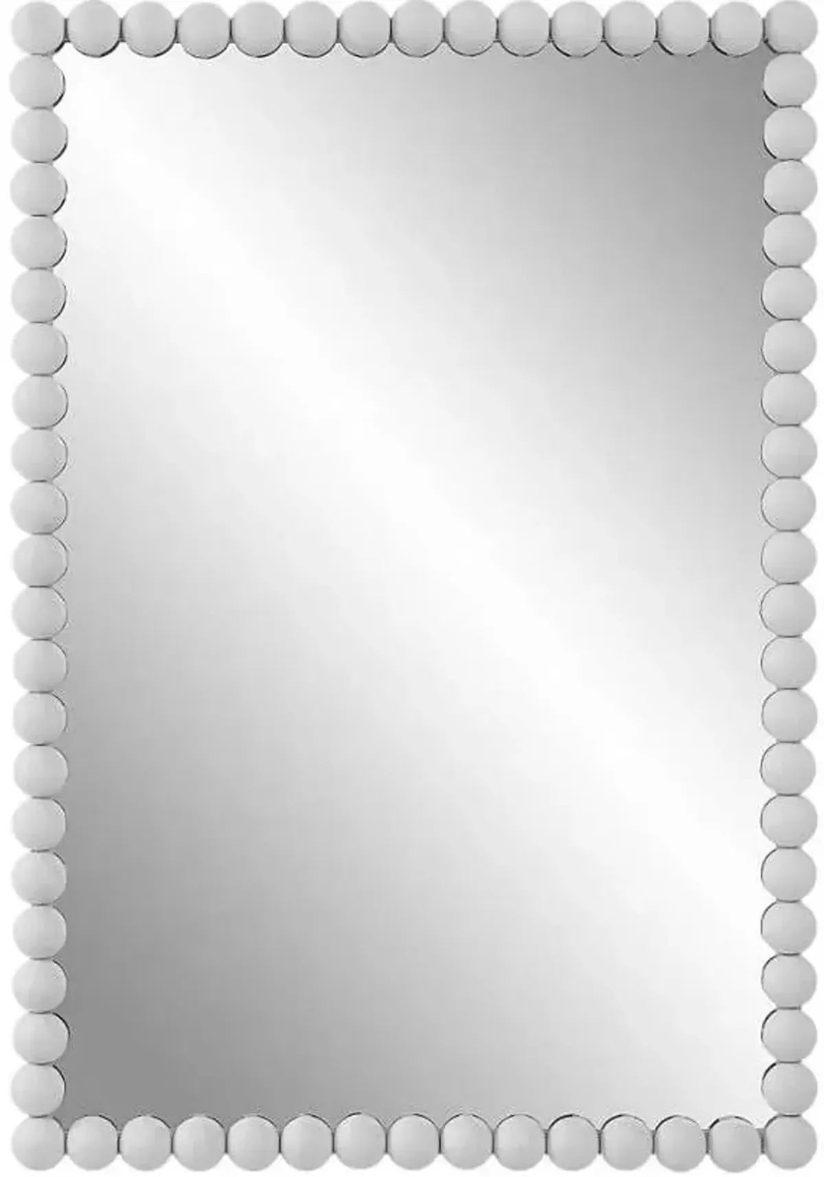 Uttermost Serna White Vanity Mirror