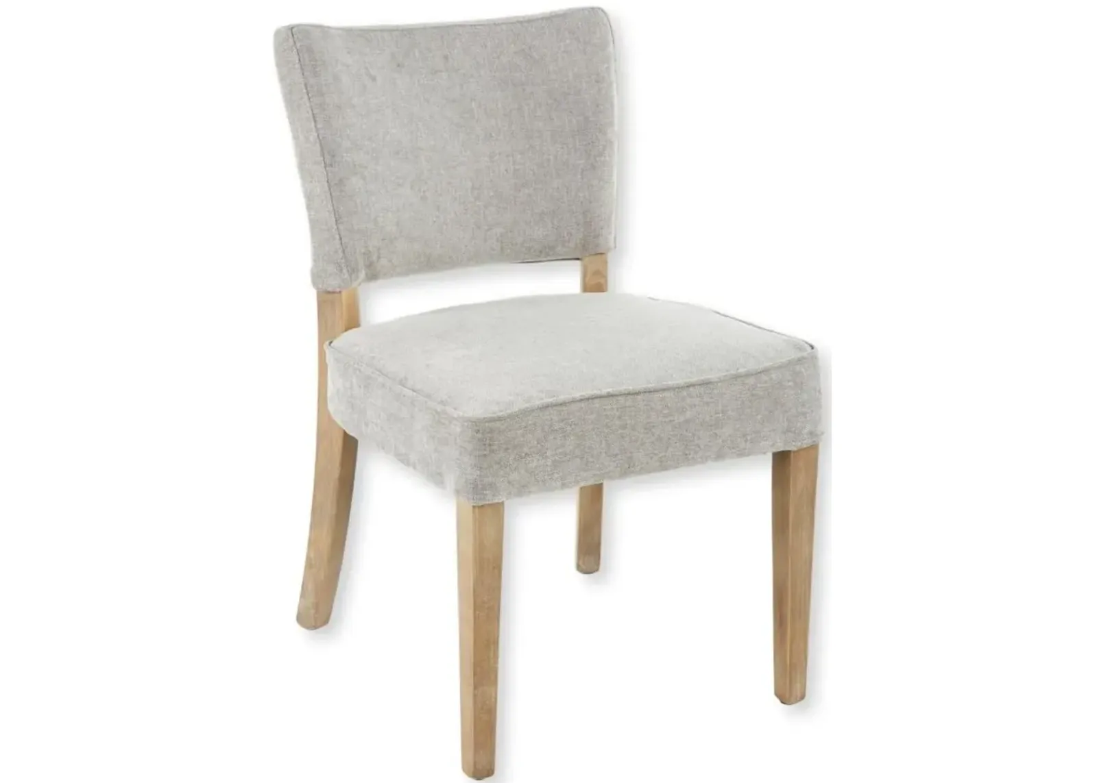 Nest Home Andrea Grey Dining Side Chair with Anew Grey Upholstery