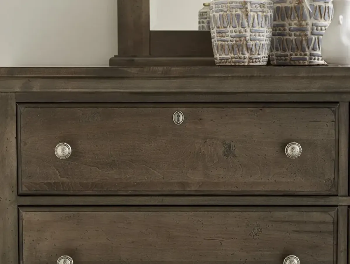 Vaughan-Bassett Carlisle Dark Sable Dresser