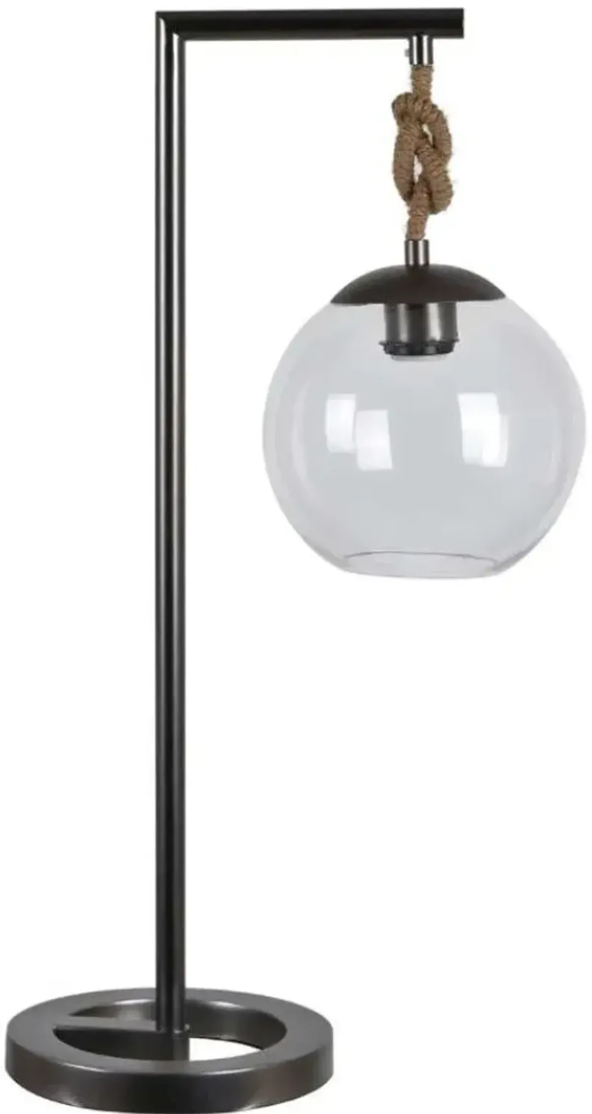 Crestview Brooks Gunmetal Table Lamp