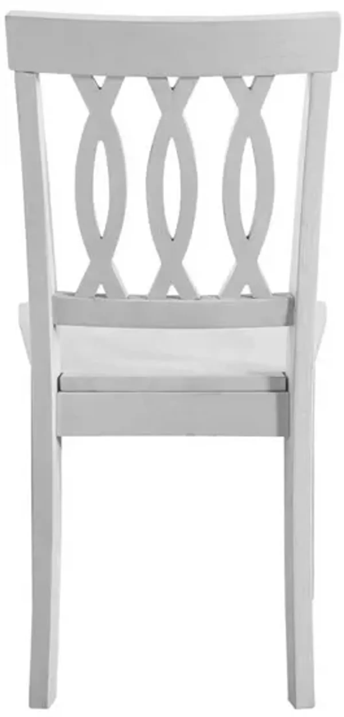 Steve Silver Naples Side Chair White