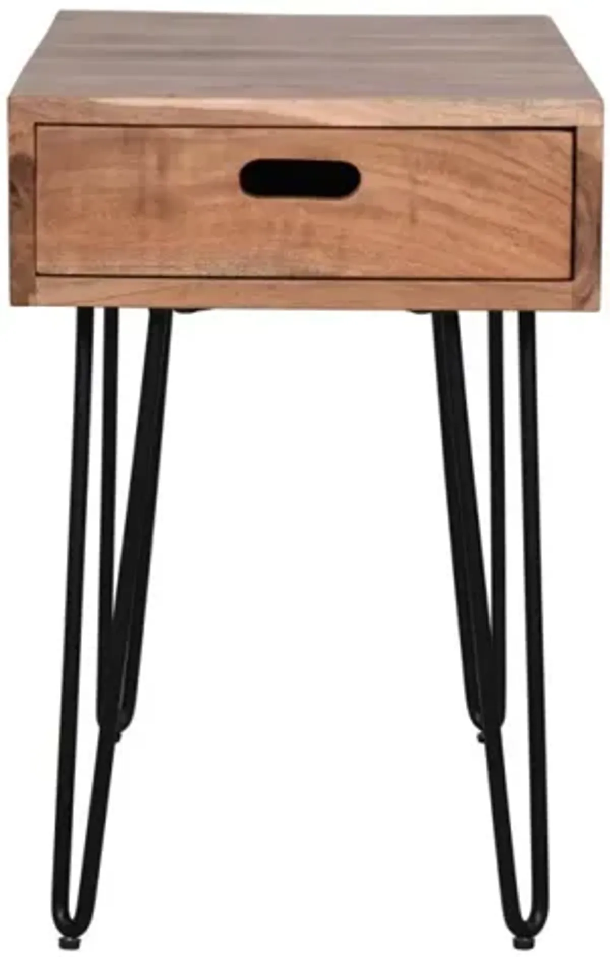 Jofran Rollins Chairside Table Natural