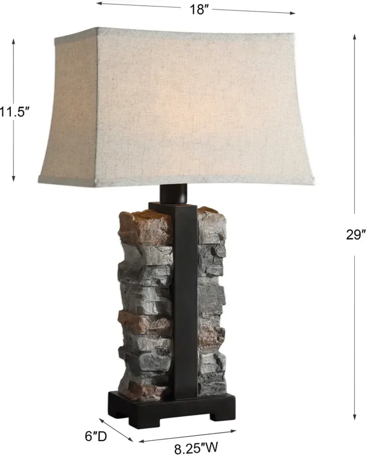 Uttermost Kodiak Table Lamp