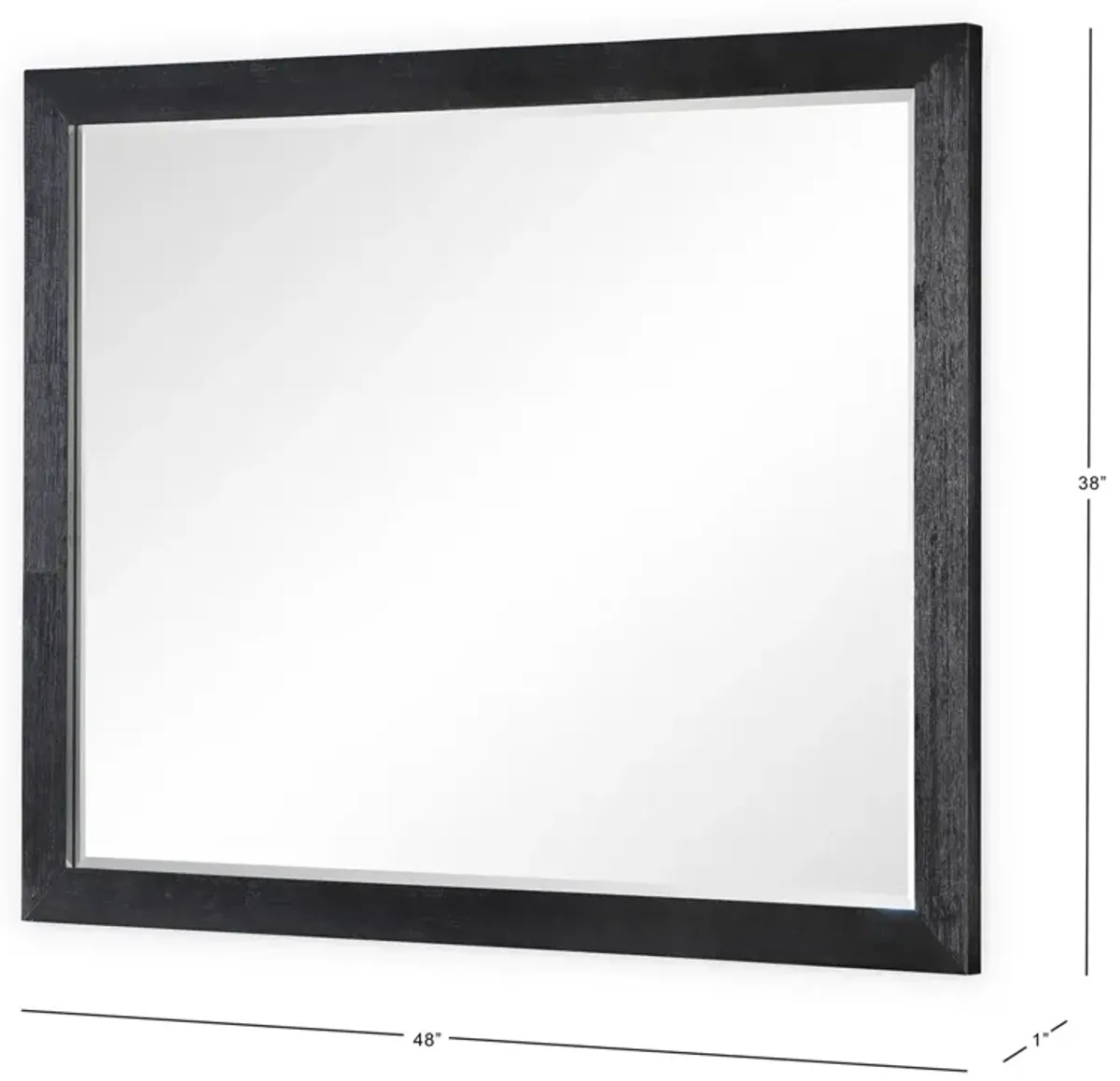 Legacy Classic Mirror Dark Oak Finish Westwood Dark