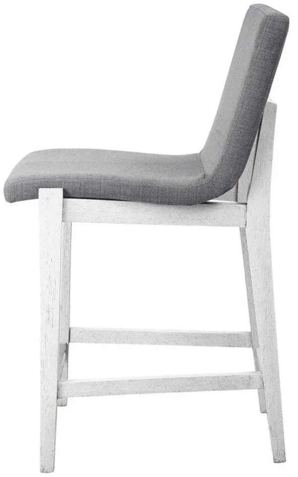 Uttermost Brazos Charcoal Counter-Height Stool