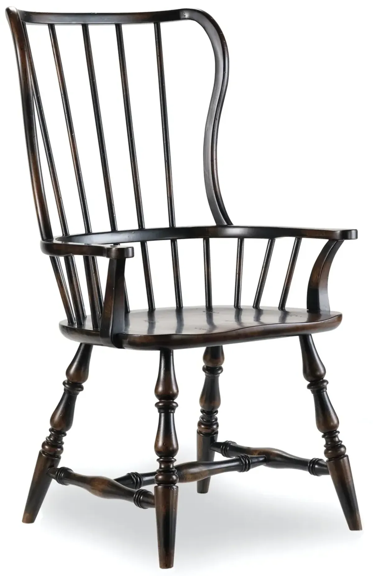 Hooker Furniture Sanctuary Ebony Spindle Armchair