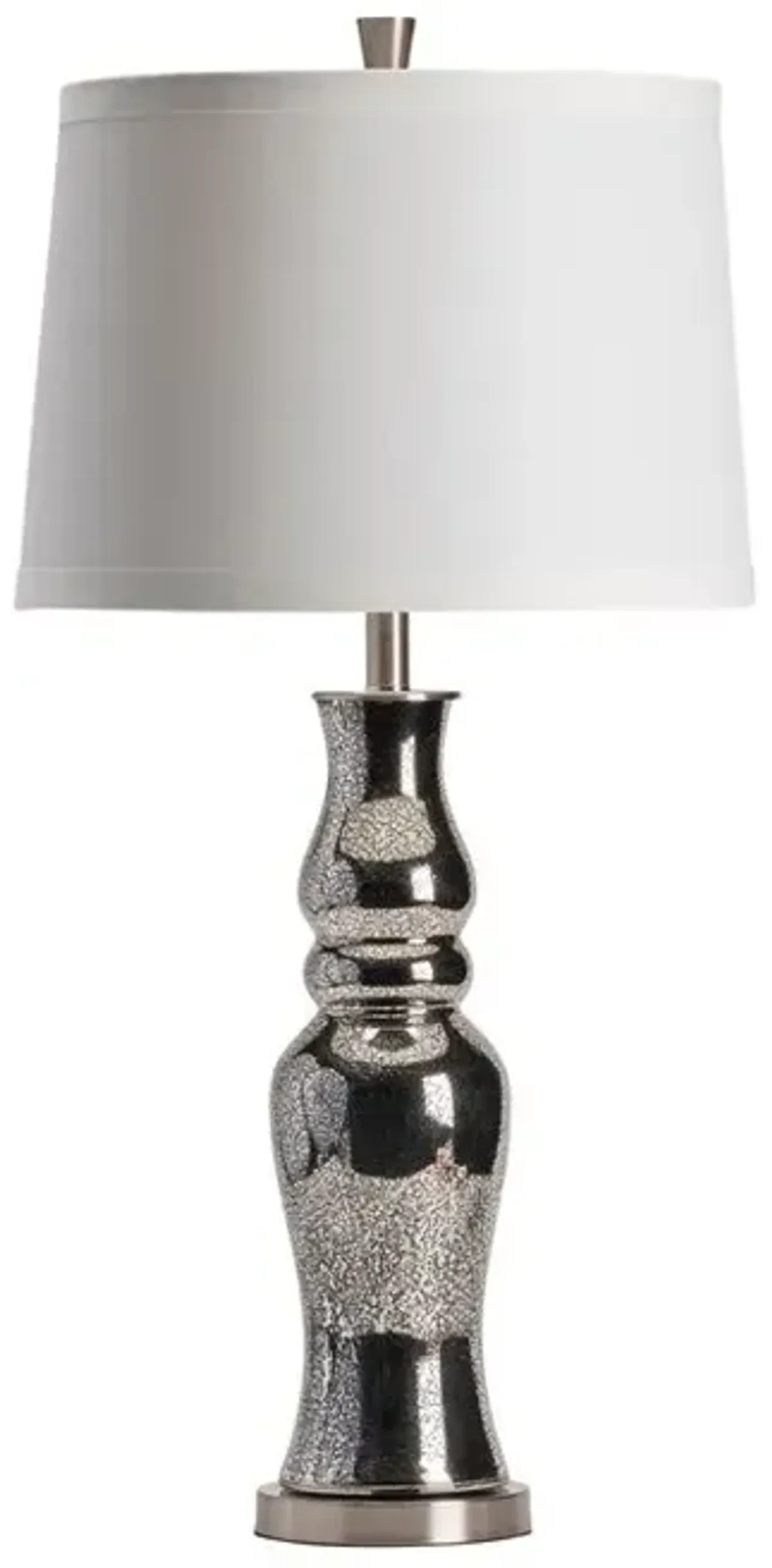 Crestview Chloe Black Mercury Table Lamp