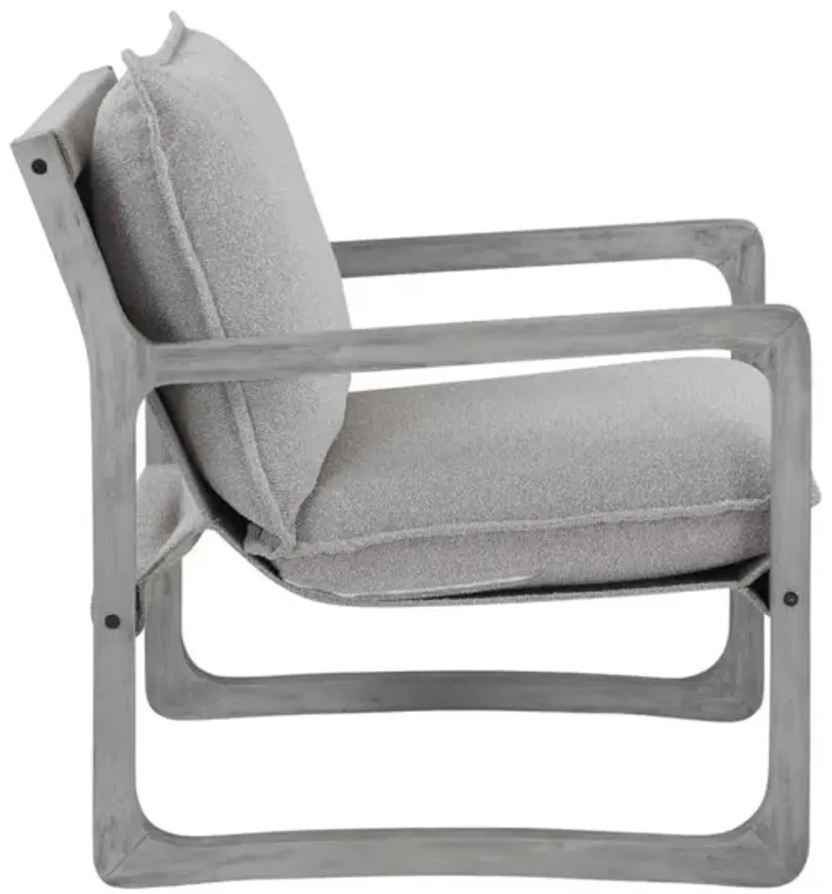 Steve Silver Kai Accent Chair Gray