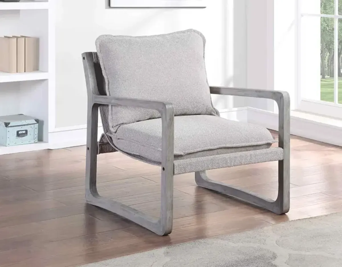 Steve Silver Kai Accent Chair Gray