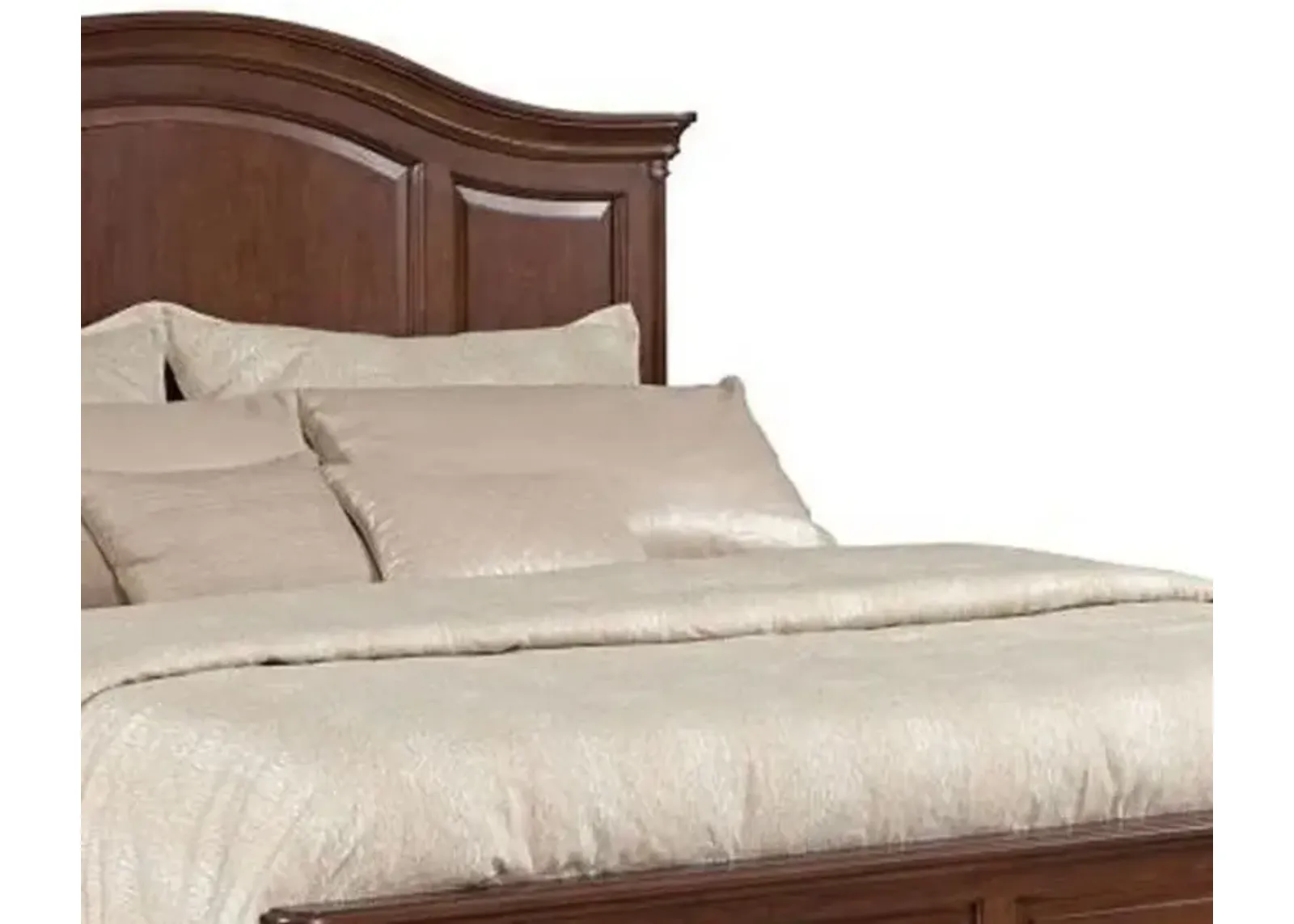 Kincaid Hadleigh Clear Black Cherry California King Panel Bed