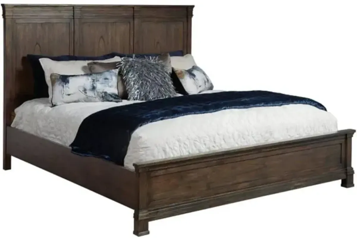 Hekman Linwood Brown King Bed