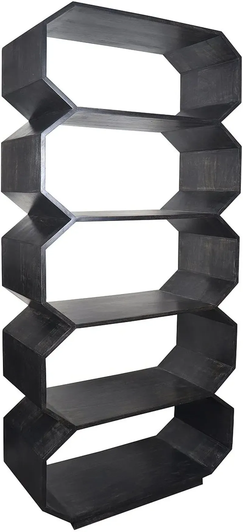 HALSTON EBONY ETAGERE