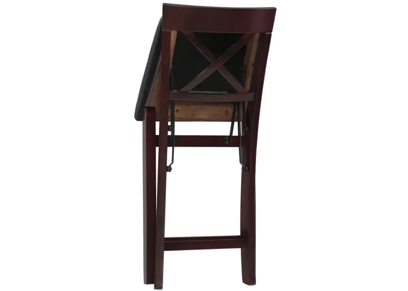 Linon Triena X-Back Folding Counter Stool