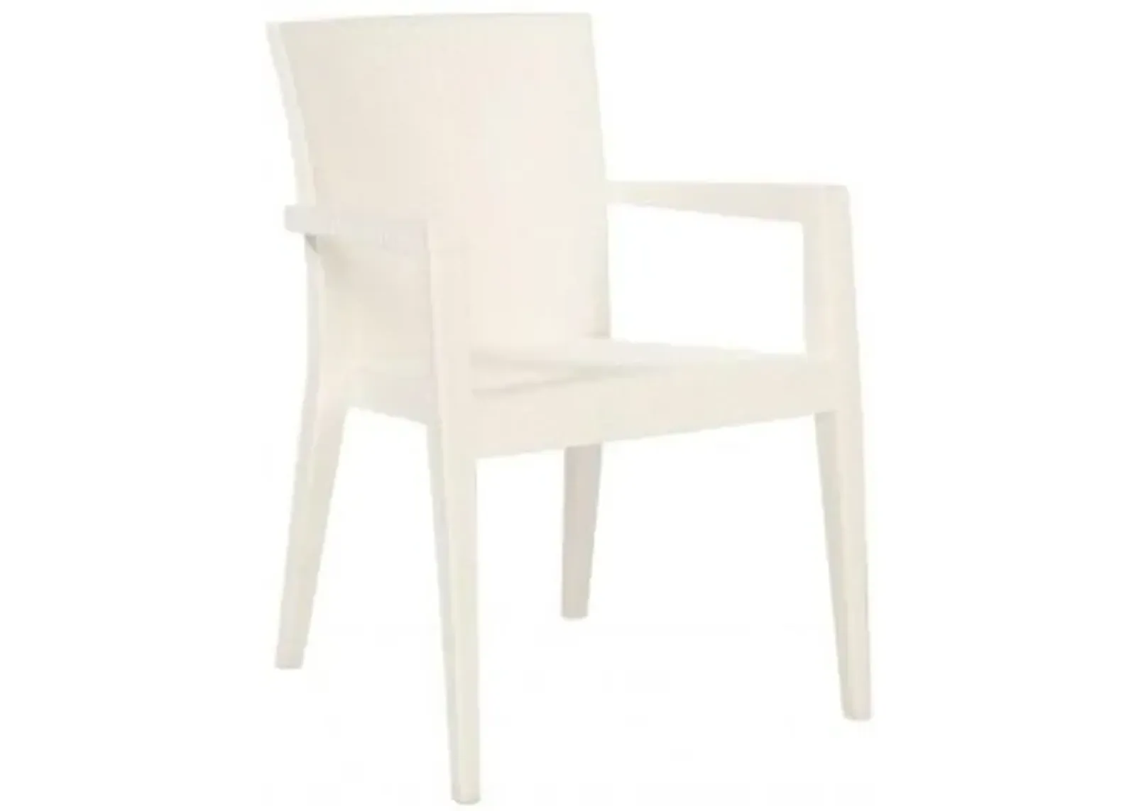 Rainbow Outdoor Montana Armchair in White