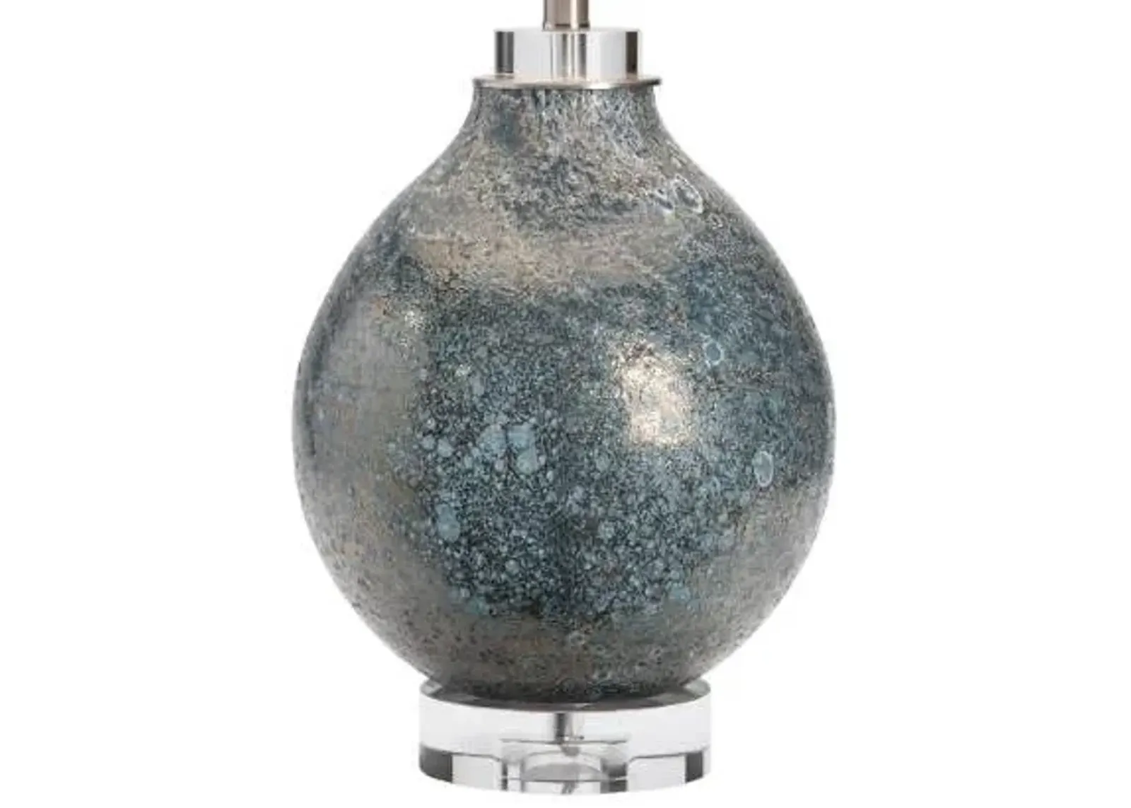 Crestview Dalton Blue/Gray/White Table Lamp