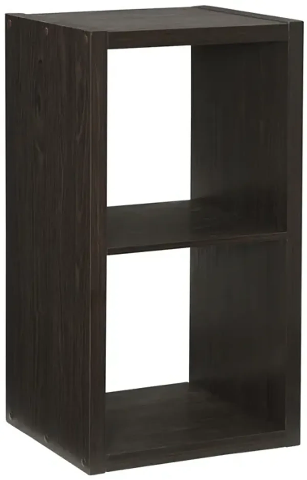 Linon Galli 2 Cubby Storage Cabinet Espresso