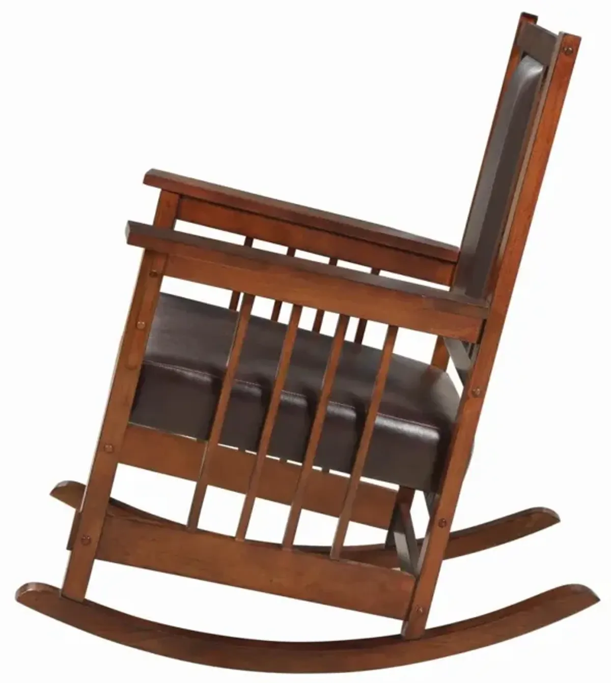 Coaster Rocking Armchair Tobacco