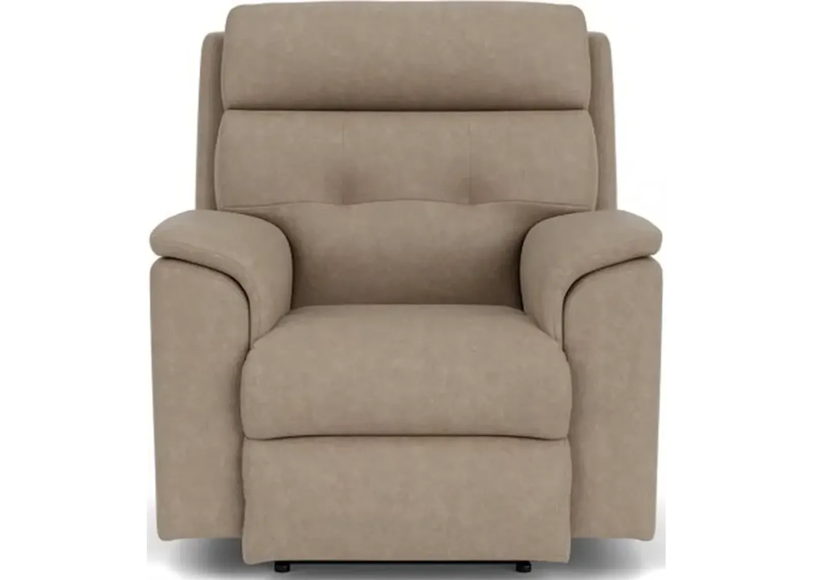 Flexsteel Mason Gray Flint Rocking Manual Recliner