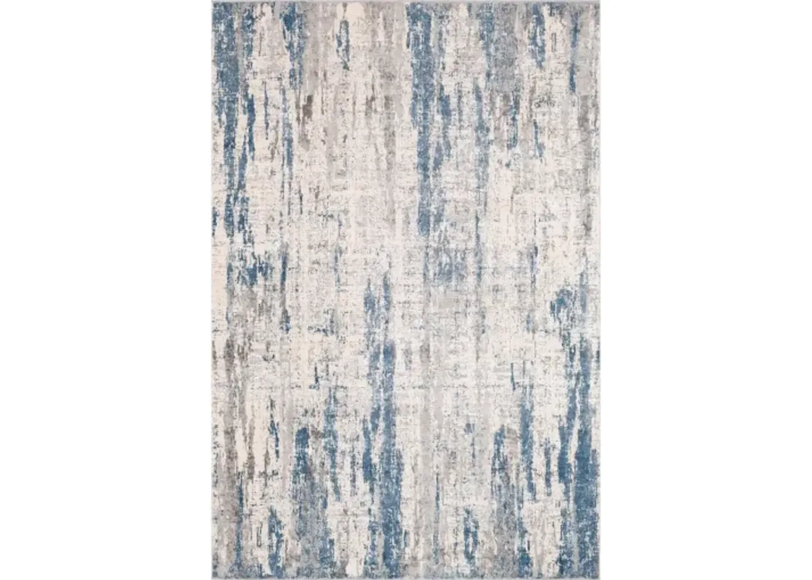 Surya Alpine Rug Denim Charcoal Medium Gray White