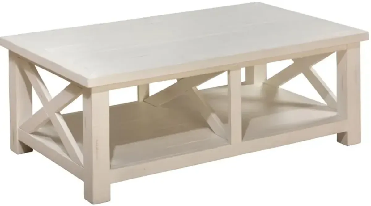 Jofran Madaket Cocktail Table Madaket White