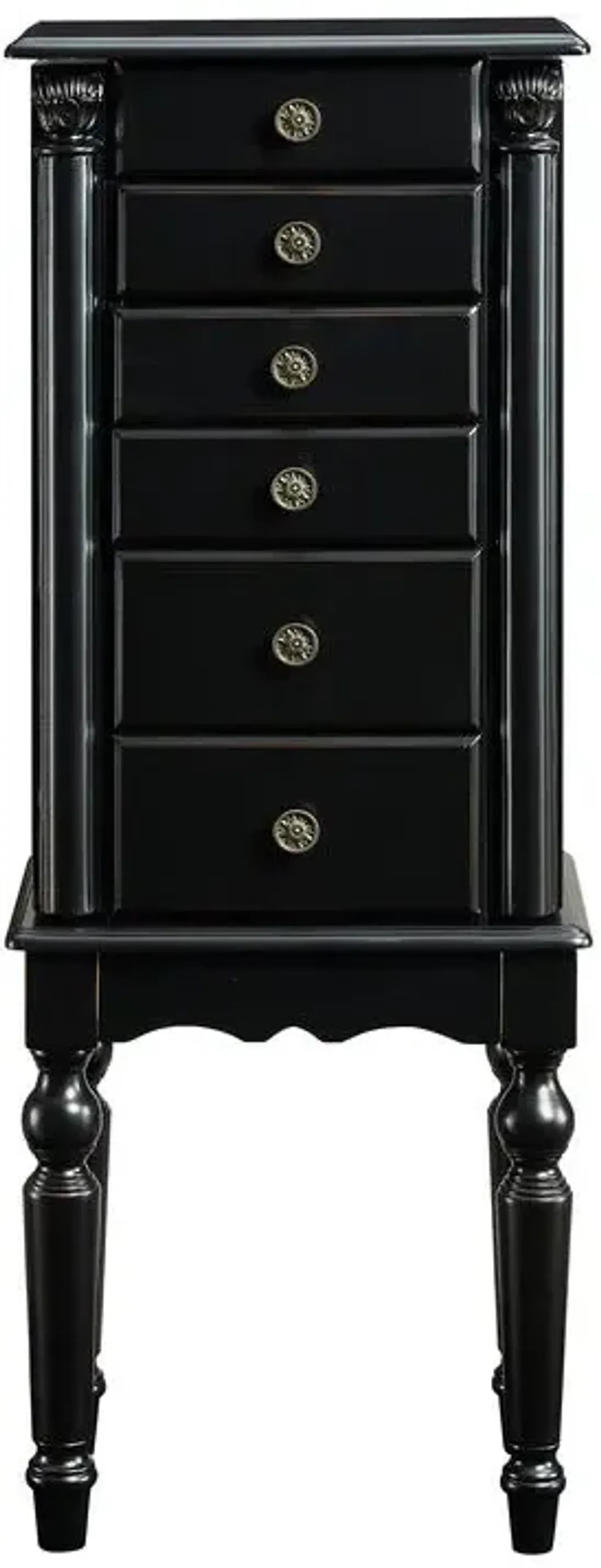 Powell Ebony Jewelry Armoire