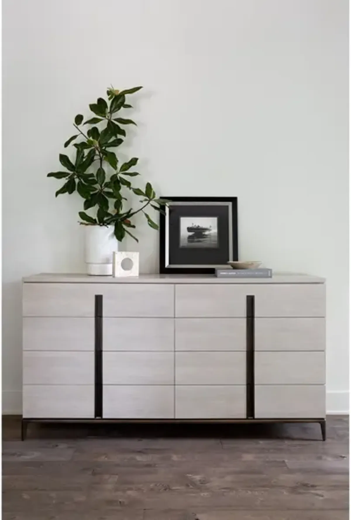 Universal Maren Light Gray Dresser