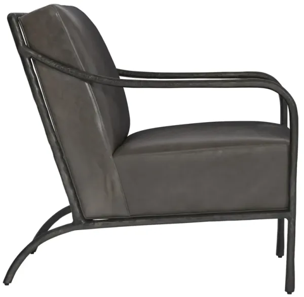 Bernhardt Renton Leather Chair